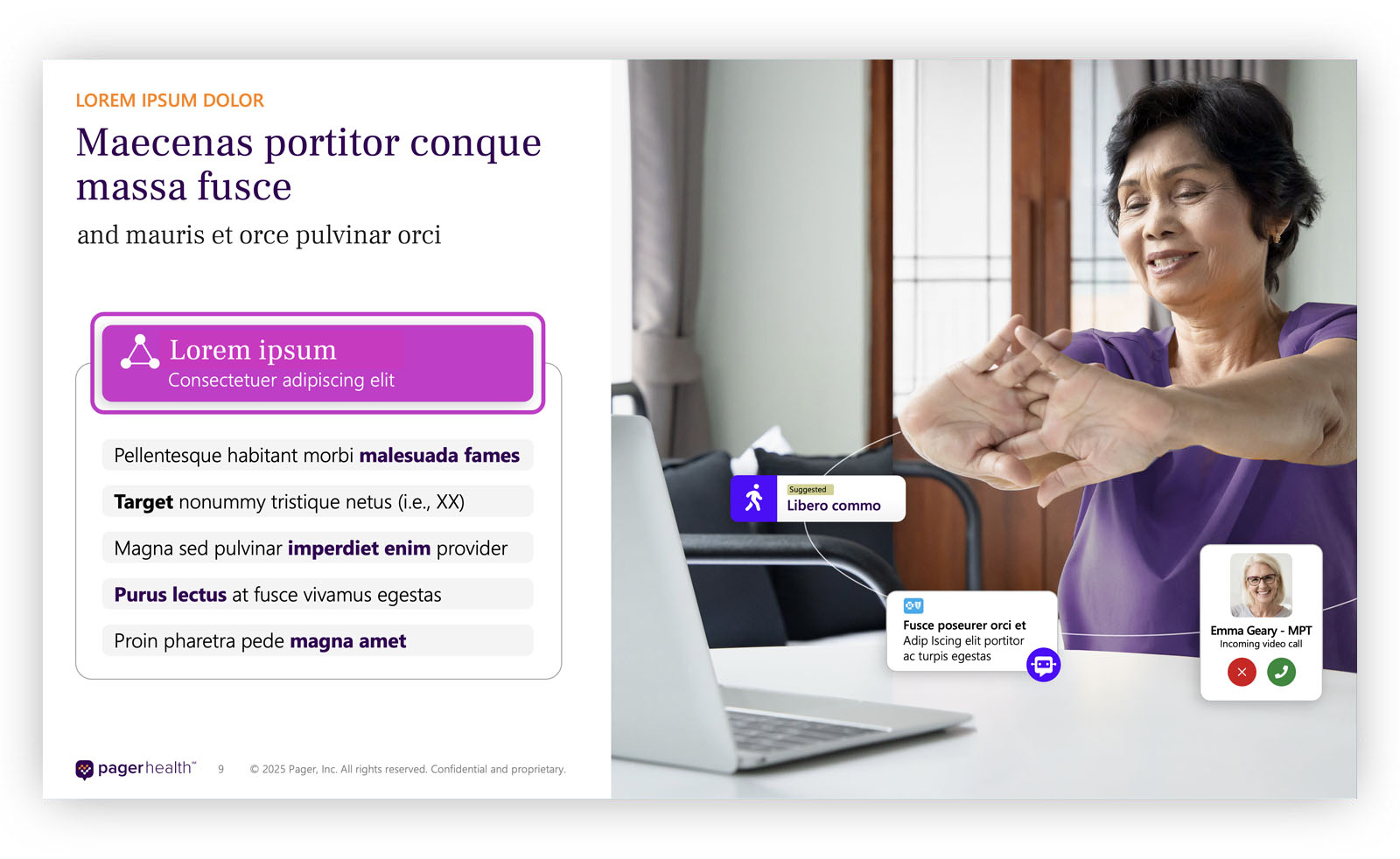 health tech product deck