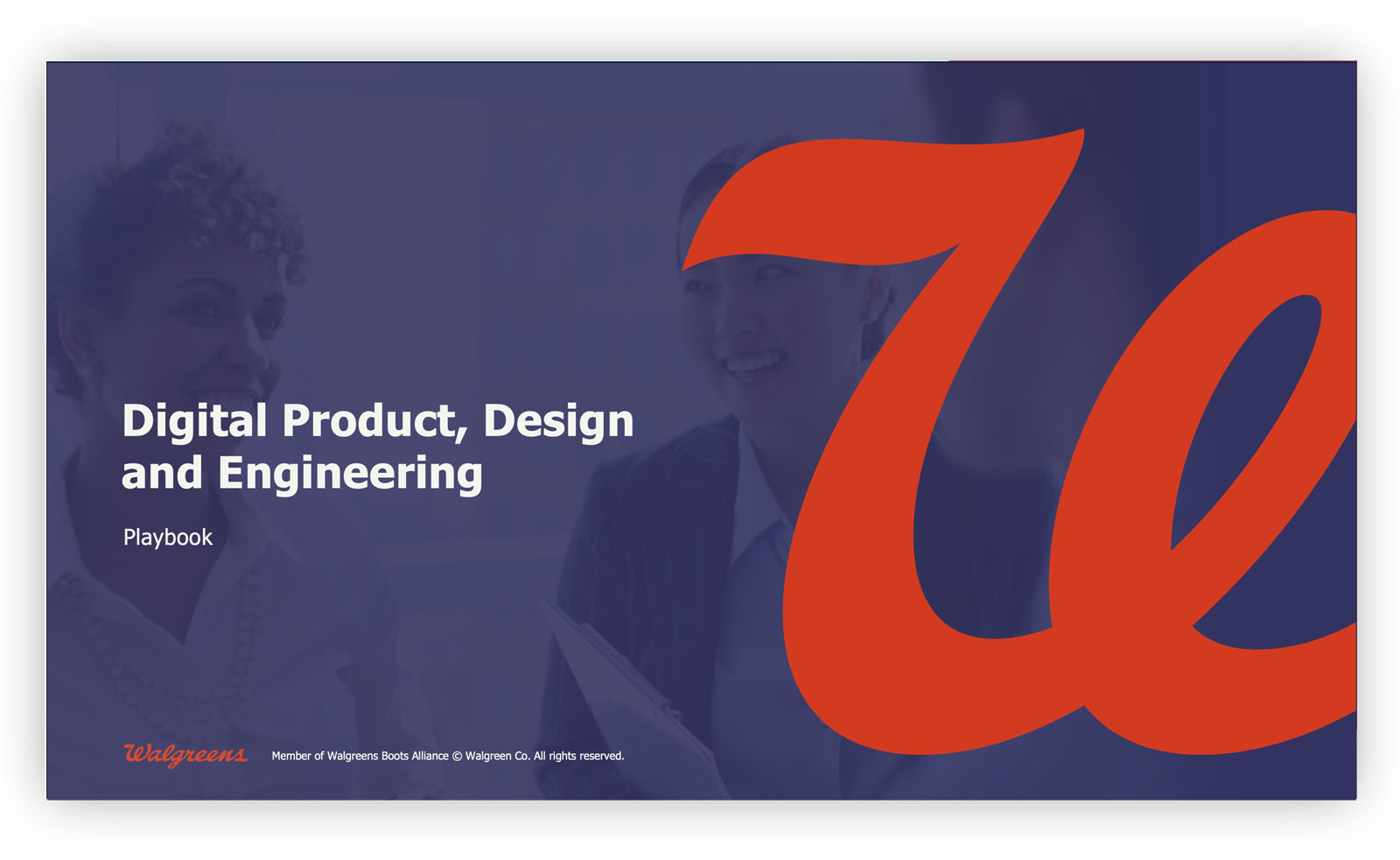 corporate org deck